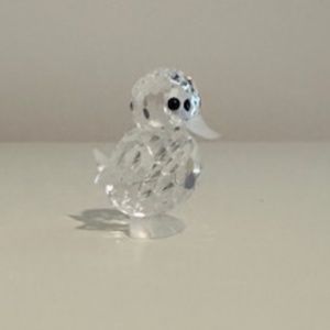 Swarovski Crystal Standing Duck Figurine